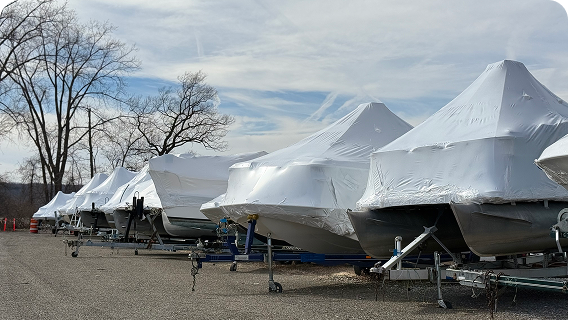 Winter boat storage
